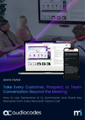 适用于 Microsoft Teams 会议的生成式 AI